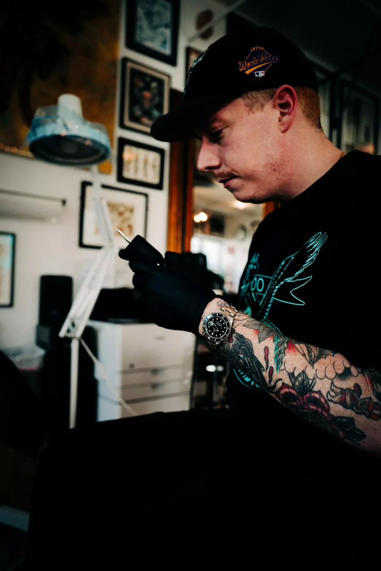 Sleeve in progress by Chris Fernandez  Kings Ave Tattoo Long IslandNYC   Traditional tattoo sleeve American tattoos Sailor tattoos